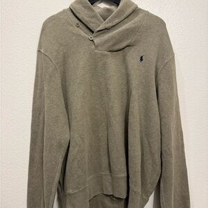 Polo Ralph Lauren 90s Vintage Olive Green Men’s Sweater 2XL 26x28